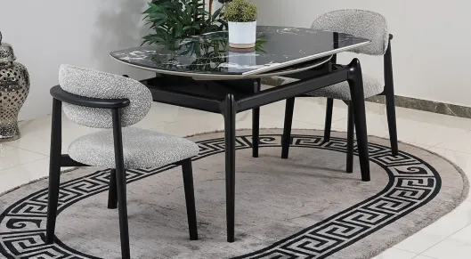 Product img 1, M3 Açılır Yuvarlak Granit Mermer Masa